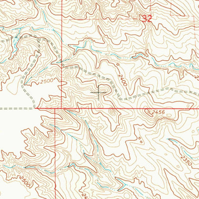 United States Geological Survey Marsh SW, MT (1966, 24000-Scale) digital map