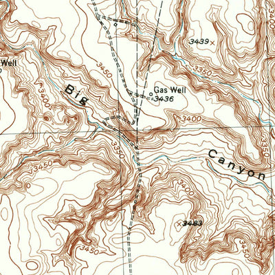 United States Geological Survey Marsh, TX (1953, 24000-Scale) digital map