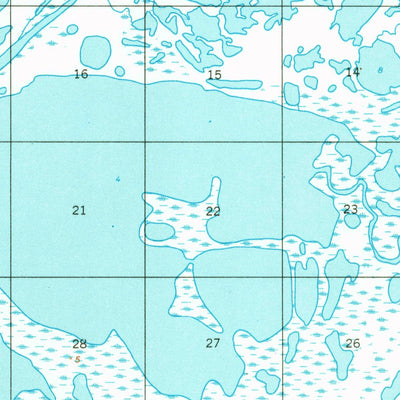 United States Geological Survey Marshall A-1, AK (1954, 63360-Scale) digital map