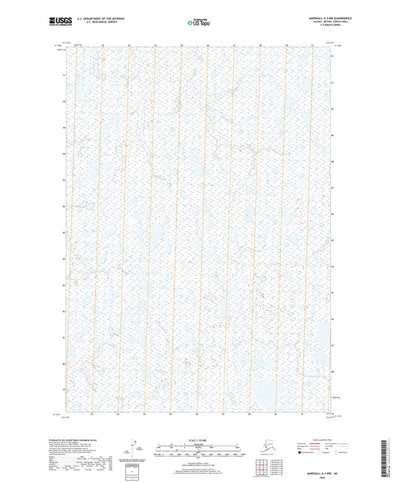 United States Geological Survey Marshall A-3 NW, AK (2020, 25000-Scale) digital map