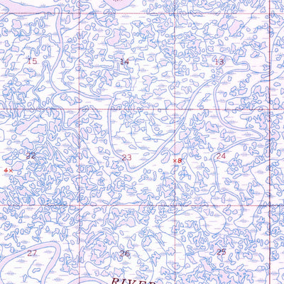 United States Geological Survey Marshall A-8, AK (1954, 63360-Scale) digital map