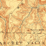 United States Geological Survey Marshall, AR (1901, 125000-Scale) digital map