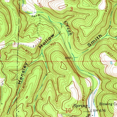 United States Geological Survey Marshall, AR (1962, 24000-Scale) digital map