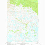 United States Geological Survey Marshall B-1, AK (1954, 63360-Scale) digital map