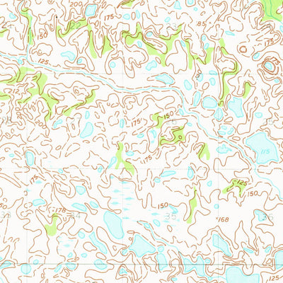United States Geological Survey Marshall B-1, AK (1954, 63360-Scale) digital map