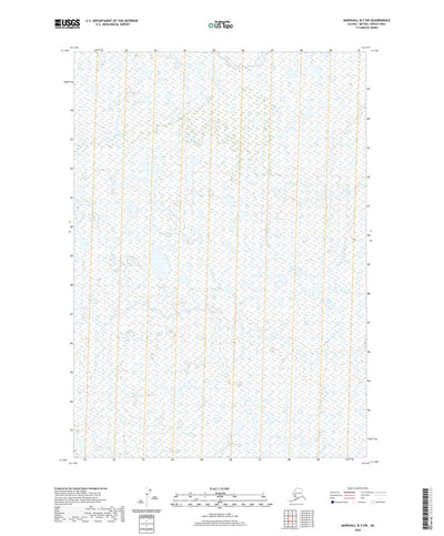 United States Geological Survey Marshall B-3 SW, AK (2020, 25000-Scale) digital map