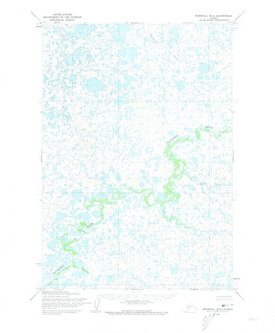 United States Geological Survey Marshall B-4, AK (1954, 63360-Scale) digital map