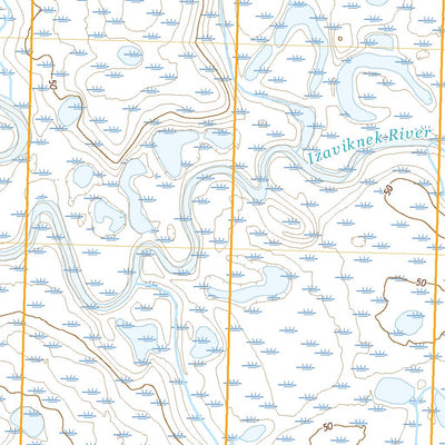 United States Geological Survey Marshall B-4 NE, AK (2020, 25000-Scale) digital map