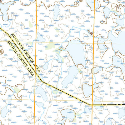 United States Geological Survey Marshall B-5 SE, AK (2020, 25000-Scale) digital map