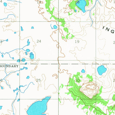 United States Geological Survey Marshall B-6, AK (1953, 63360-Scale) digital map