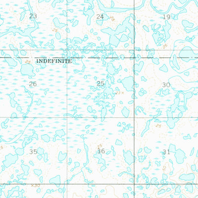 United States Geological Survey Marshall B-7, AK (1953, 63360-Scale) digital map