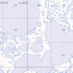 United States Geological Survey Marshall B-7, AK (1957, 63360-Scale) digital map
