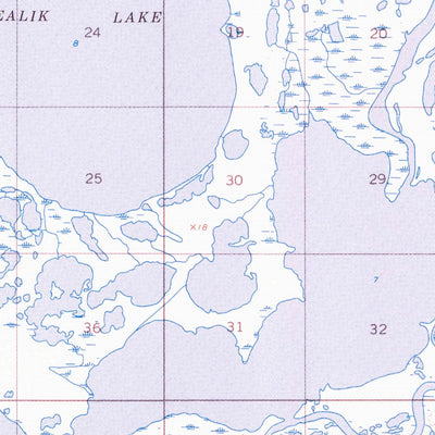 United States Geological Survey Marshall B-7, AK (1957, 63360-Scale) digital map