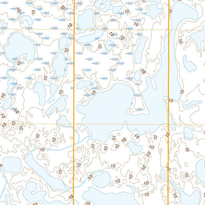 United States Geological Survey Marshall B-8 NE, AK (2020, 25000-Scale) digital map