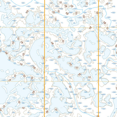 United States Geological Survey Marshall B-8 SW, AK (2020, 25000-Scale) digital map