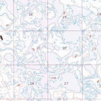 United States Geological Survey Marshall C-6, AK (1952, 63360-Scale) digital map
