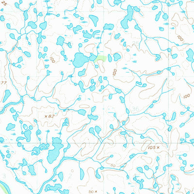 United States Geological Survey Marshall C-7, AK (1952, 63360-Scale) digital map