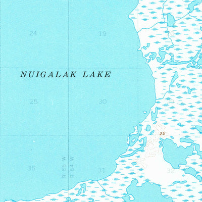 United States Geological Survey Marshall C-7, AK (1952, 63360-Scale) digital map
