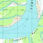 United States Geological Survey Marshall D-2, AK (1952, 63360-Scale) digital map