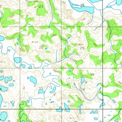 United States Geological Survey Marshall D-3, AK (1952, 63360-Scale) digital map