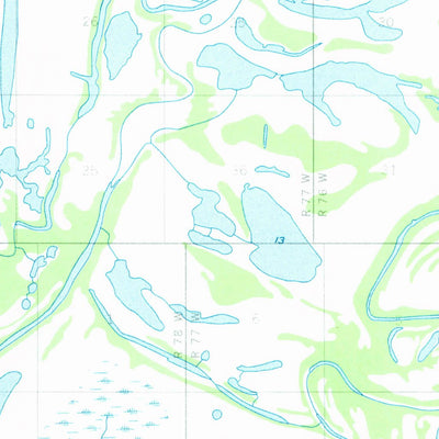 United States Geological Survey Marshall D-4, AK (1952, 63360-Scale) digital map