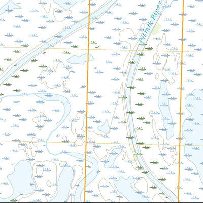 United States Geological Survey Marshall D-4 SW, AK (2020, 25000-Scale) digital map