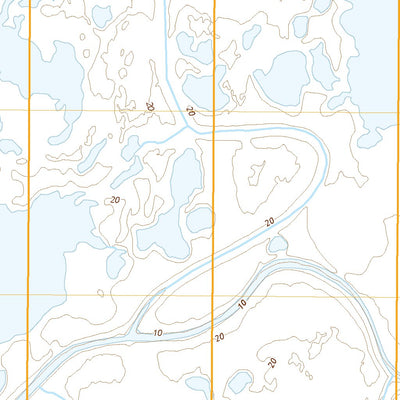 United States Geological Survey Marshall D-7 SW, AK (2020, 25000-Scale) digital map