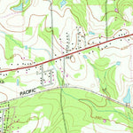 United States Geological Survey Marshall East, TX (1962, 24000-Scale) digital map