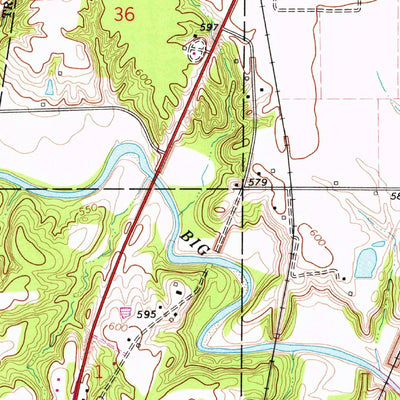 United States Geological Survey Marshall, IL (1964, 24000-Scale) digital map