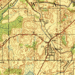 United States Geological Survey Marshall, MI (1923, 62500-Scale) digital map