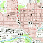 United States Geological Survey Marshall, MI (1980, 24000-Scale) digital map