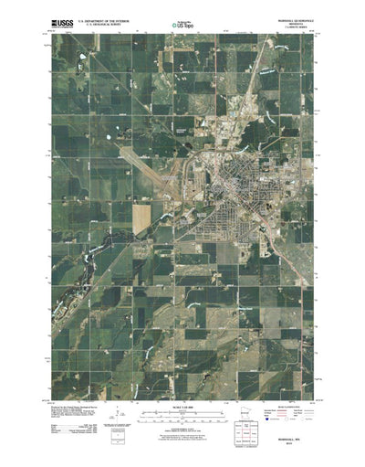 United States Geological Survey Marshall, MN (2010, 24000-Scale) digital map