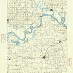 United States Geological Survey Marshall, MO (1890, 125000-Scale) digital map