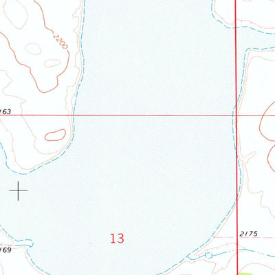 United States Geological Survey Marshall NW, ND (1973, 24000-Scale) digital map