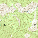 United States Geological Survey Marshall Peak, ID (1964, 24000-Scale) digital map
