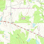 United States Geological Survey Marshall West, TX (1962, 24000-Scale) digital map