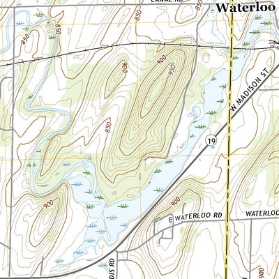 United States Geological Survey Marshall, WI (2022, 24000-Scale) digital map