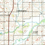 United States Geological Survey Marshalltown, IA (1984, 100000-Scale) digital map