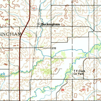 United States Geological Survey Marshalltown, IA (1984, 100000-Scale) digital map