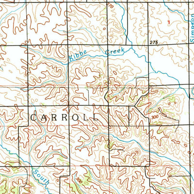 United States Geological Survey Marshalltown, IA (1984, 100000-Scale) digital map