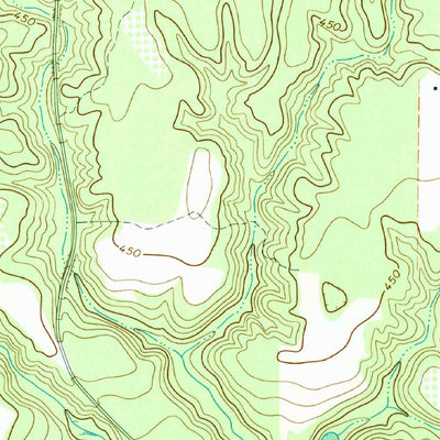 United States Geological Survey Marshallville, GA (1972, 24000-Scale) digital map