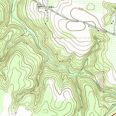 United States Geological Survey Marshallville, GA (1972, 24000-Scale) digital map