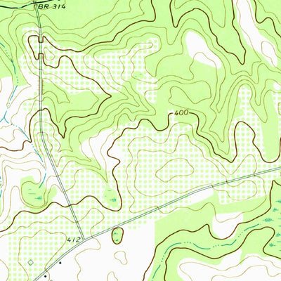 United States Geological Survey Marshallville SW, GA (1972, 24000-Scale) digital map