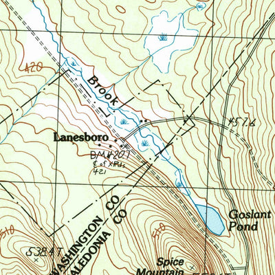 United States Geological Survey Marshfield, VT (1986, 24000-Scale) digital map