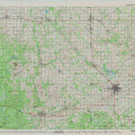 United States Geological Survey Marshfield, WI (1984, 100000-Scale) digital map
