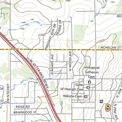 United States Geological Survey Marshfield, WI (2023, 24000-Scale) digital map