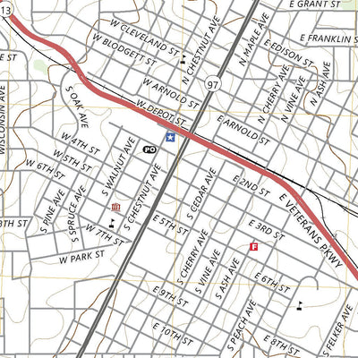 United States Geological Survey Marshfield, WI (2023, 24000-Scale) digital map