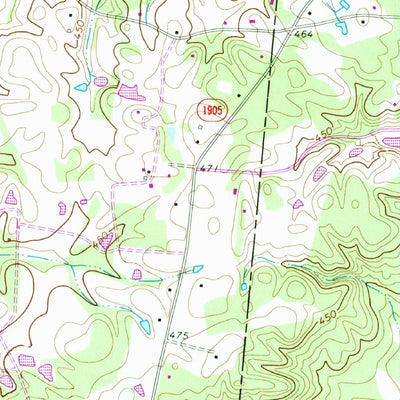 United States Geological Survey Marshville, NC (1970, 24000-Scale) digital map