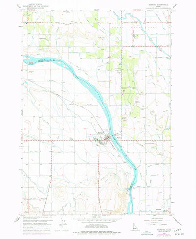 United States Geological Survey Marsing, ID (1958, 24000-Scale) digital map