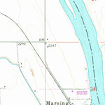 United States Geological Survey Marsing, ID (1958, 24000-Scale) digital map